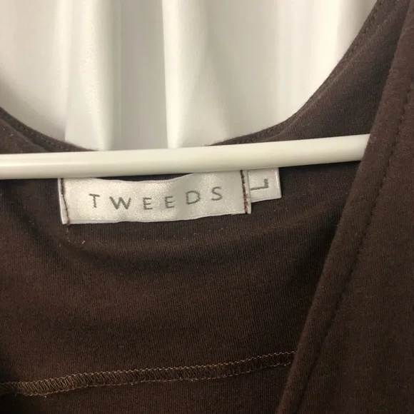 TWEEDS wrap dress (maxi) - Picture 5 of 7